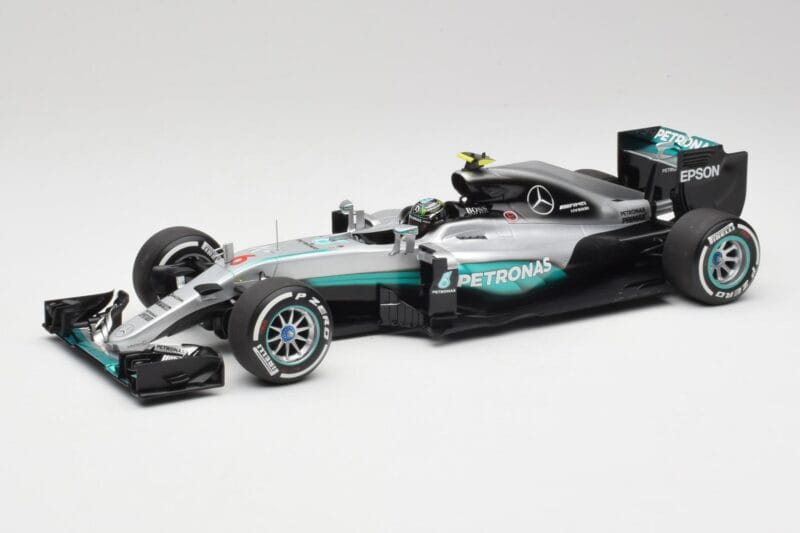 Mercedes AMG W07 #6 N. Rosberg Australia GP Winner 2016 Minichamps 1:18 110160006 Métal