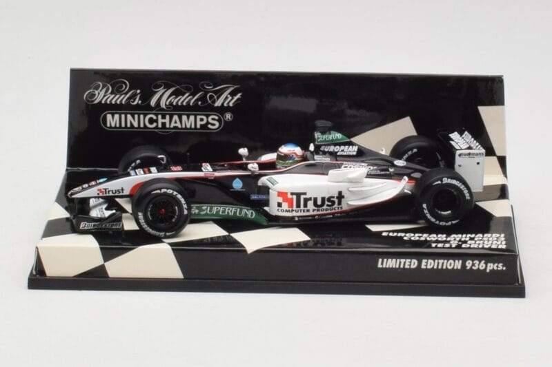 Minardi Cosworth PS03 #19 G. Bruni F1 2003 Minichamps 1:43 400030139 Métal