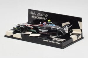 Minardi Cosworth PS03 M. Bobbi Test Car 2003 Minichamps 1:43 400030039 Métal — image 4 sur 5