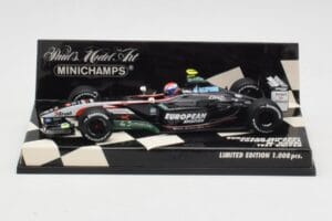 Minardi Cosworth PS03 M. Bobbi Test Car 2003 Minichamps 1:43 400030039 Métal