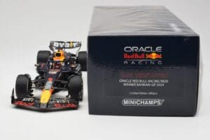 Oracle Red Bull Racing RB20 #1 M. Verstappen Winner Bahrain GP 2024 Minichamps 1:18 110240101 Métal — image 6 sur 7