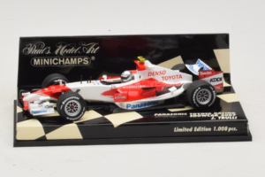 Toyota J. Trulli Panasonic Toyota Racing Showcar F1 2007 Minichamps 1:43 400070082 Métal