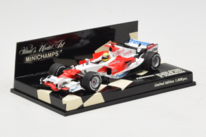 Toyota TF107 Panasonic #11 R. Schumacher Panasonic Toyota Racing Showcar 2007 Minichamps 1:43 400070081 Métal — image 2 sur 5