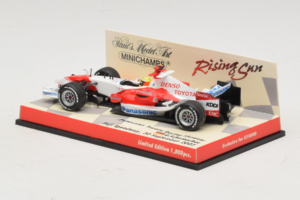 Panasonic Toyota Racing TF107 R. Schumacher F1 Showcar 2007 Minichamps 1:43 403070081 Métal — image 3 sur 5