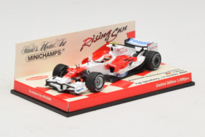 Panasonic Toyota Racing TF108 T. Glock F1 Showcar 2008 Minichamps 1:43 403080082 Métal — image 2 sur 5