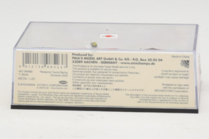 Panasonic Toyota Racing TF108 T. Glock F1 Showcar 2008 Minichamps 1:43 403080082 Métal — image 4 sur 5