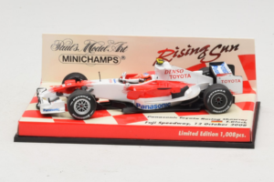 Panasonic Toyota Racing TF108 T. Glock F1 Showcar 2008 Minichamps 1:43 403080082 Métal