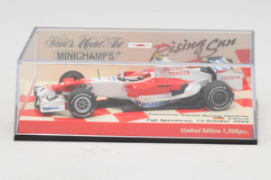 Panasonic Toyota Racing TF108 T. Glock F1 Showcar 2008 Minichamps 1:43 403080082 Métal — image 5 sur 5