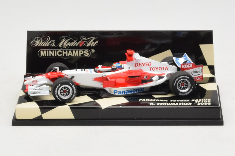 Toyota TF106 Panasonic #11 R. Schumacher Panasonic Toyota Racing 2006 Minichamps 1:43 400060007 Métal