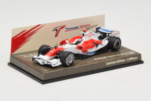 Toyota TF108 Panasonic #12 J. Trulli F1 2008 Minichamps 1:43 AM611513 Métal — image 2 sur 5