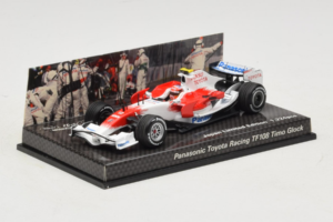 Toyota TF108 #17 T. Glock Panasonic Toyota Racing F1 2008 Minichamps 1:43 AM61152 Métal — image 2 sur 6