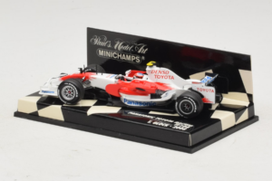 Toyota TF108 #11 T. Glock Panasonic Toyota Racing F1 2008 Minichamps 1:43 400080012 Métal — image 3 sur 5