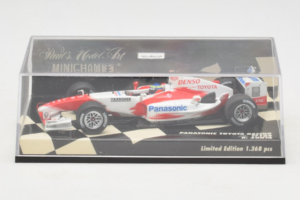 Toyota TF104 Panasonic #16 R. Zonta Panasonic Toyota Racing 2004 Minichamps 1:43 400040116 Métal — image 4 sur 5