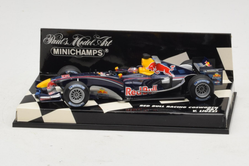 Red Bull Racing RB1 V. Liuzzi Test Driver F1 2005 Minichamps 1:43 400050115 Métal