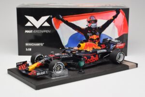Red Bull RB16B #33 M. Verstappen Dutch GP Winner 2021 Minichamps 1:18 113212533 Métal — image 6 sur 7