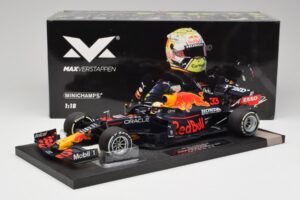 Red Bull RB16B #33 M. Verstappen Styrian & Austrian GP Winner 2021 Minichamps 1:18 113210933 Métal — image 6 sur 6