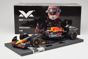 Red Bull RB19 Oracle #1 M. Verstappen Bahrain GP 2023 Winner Minichamps 1:18 113230201 Résine — image 7 sur 7