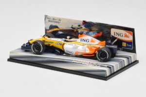 Renault R27 G. Fisichella / H. Kovalainen Showcar 2007 Minichamps 1:43 403070172 Métal — image 3 sur 5