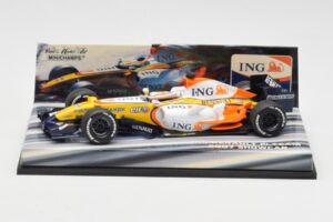 Renault R27 G. Fisichella / H. Kovalainen Showcar 2007 Minichamps 1:43 403070172 Métal