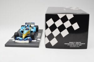 Renault F1 Team R25 #5 F. Alonso 3rd Place Brazil GP 2005 World Champion Minichamps 1:18 117051705 Métal — image 6 sur 7
