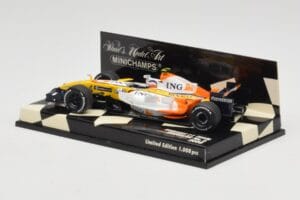 Renault R28 #6 Showcar 2008 Minichamps 1:43 400080076 Métal — image 3 sur 5