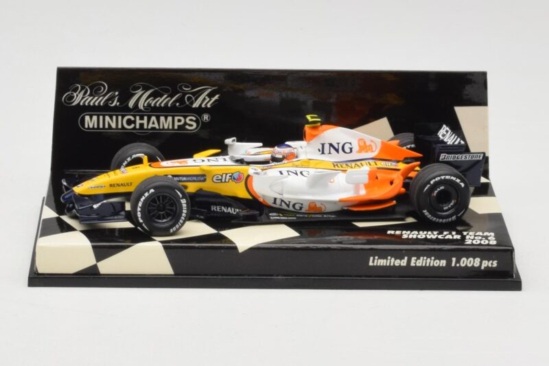 Renault R28 #6 Showcar 2008 Minichamps 1:43 400080076 Métal