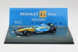 Renault R25 #1 F. Alonso F1 World Champion 2005 Minichamps 1:43 403050105 Métal