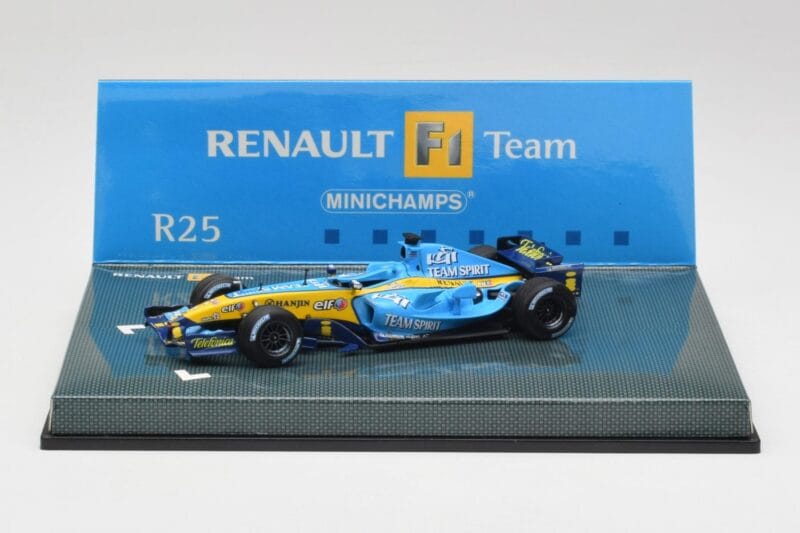 Renault R25 #1 F. Alonso F1 World Champion 2005 Minichamps 1:43 403050105 Métal