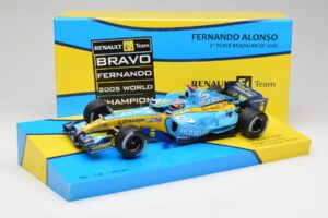 Renault R25 #5 F. Alonso Brazil GP F1 World Champion 2005 Minichamps 1:18 147051705 Métal — image 6 sur 6