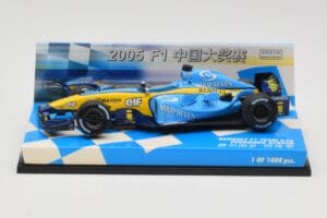 Renault R25 #5 F. Alonso Race Car 2005 Minichamps 1:43 403050025 Métal