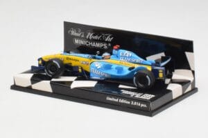 Renault R25 F. Alonso F1 World Champion Showcar 2005 Minichamps 1:43 400050075 Métal — image 2 sur 5