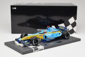 Renault R25 #5 F. Alonso San Marino GP Winner 2005 Minichamps 1:18 117050405 Résine — image 7 sur 7