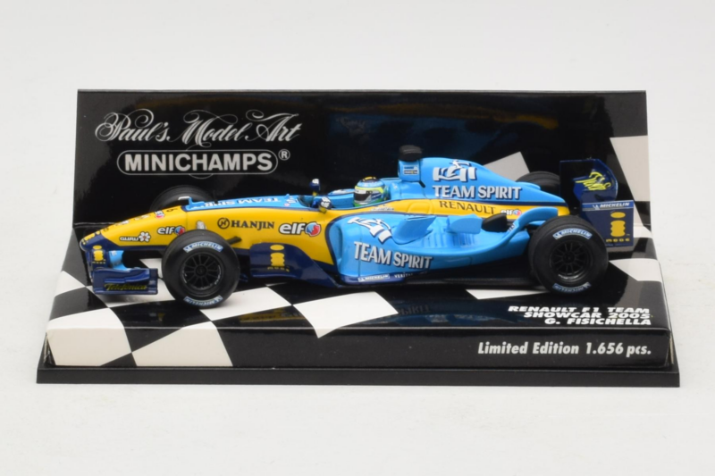 Renault R25 #6 G. Fisichella Renault F1 Team Showcar 2005 Minichamps 1:43 400050076 Métal