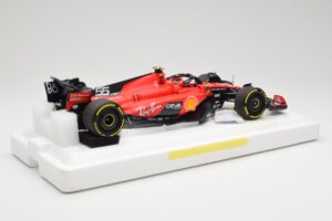 Scuderia Ferrari SF-23 #55 C. Sainz Belgian GP 2023 BBR 1:18 BBR231855C Métal — image 2 sur 7