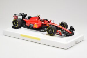 Scuderia Ferrari SF-23 #55 C. Sainz Belgian GP 2023 BBR 1:18 BBR231855C Métal — image 4 sur 7
