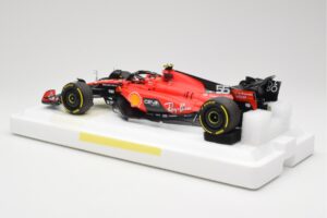 Scuderia Ferrari SF-23 #55 C. Sainz Belgian GP 2023 BBR 1:18 BBR231855C Métal — image 5 sur 7