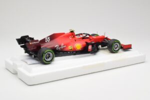 Scuderia Ferrari SF21 #55 C. Sainz Emilia Romagna GP 2021 BBR 1:18 BBR211855 Métal — image 2 sur 7