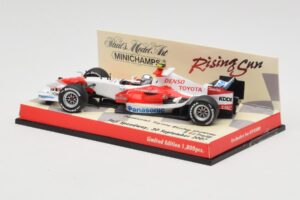 Toyota TF107 #12 J. Trulli Showcar 2007 Minichamps 1:43 403070082 Métal — image 3 sur 5