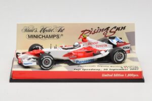 Toyota TF107 #12 J. Trulli Showcar 2007 Minichamps 1:43 403070082 Métal
