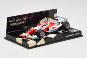 Toyota TF104 Panasonic Racing #0 R. Zonta 3rd Driver 2004 Minichamps 1:43 400040038 Métal — image 2 sur 5