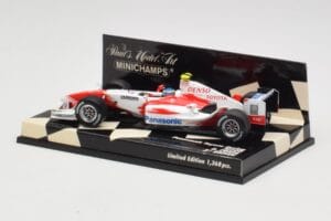 Toyota TF104 Panasonic Racing #0 R. Zonta 3rd Driver 2004 Minichamps 1:43 400040038 Métal — image 3 sur 5