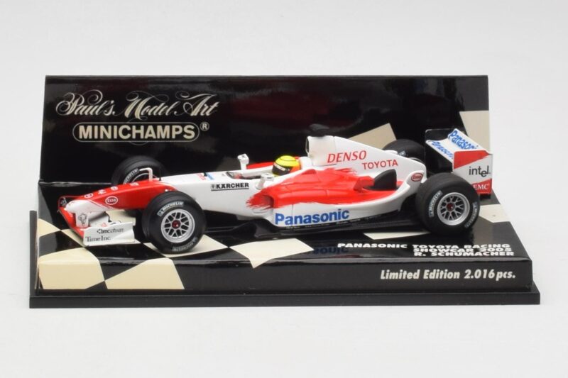 Toyota TF105 Panasonic Racing R. Schumacher Showcar 2005 Minichamps 1:43 400050087 Métal