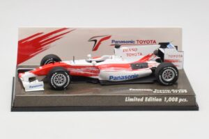 Toyota TF109 Panasonic Toyota Racing #9 J. Trulli F1 2009 Minichamps 1:43 AM621323 Métal