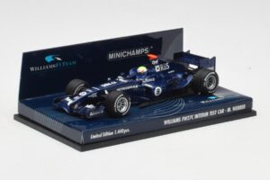 Williams FW27C BMW #7 M. Webber Test Car F1 2005 Minichamps 1:43 400050109 Métal — image 2 sur 5