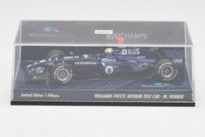 Williams FW27C BMW #7 M. Webber Test Car F1 2005 Minichamps 1:43 400050109 Métal — image 5 sur 5