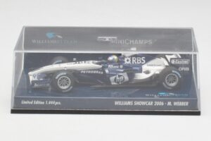 Williams FW28 M. Webber Showcar F1 2006 Minichamps 1:43 400060079 Métal — image 5 sur 5