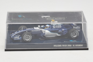 Williams FW28 Cosworth #10 N. Rosberg Williams F1 Team 2006 Minichamps 1:43 400060010 Métal — image 4 sur 5