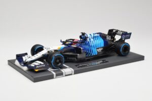 Williams FW43B Mercedes #63 G. Russell Belgian GP 2021 Minichamps 1:18 117211363 Résine — image 2 sur 7