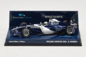Williams FW28 Cosworth #10 N. Rosberg Williams F1 Team Showcar 2006 Minichamps 1:43 400060080 Métal