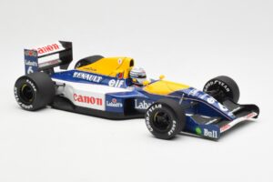 Williams Renault FW14 #6 R. Patrese F1 1991 Minichamps 1:18 100910006 Métal — image 6 sur 8